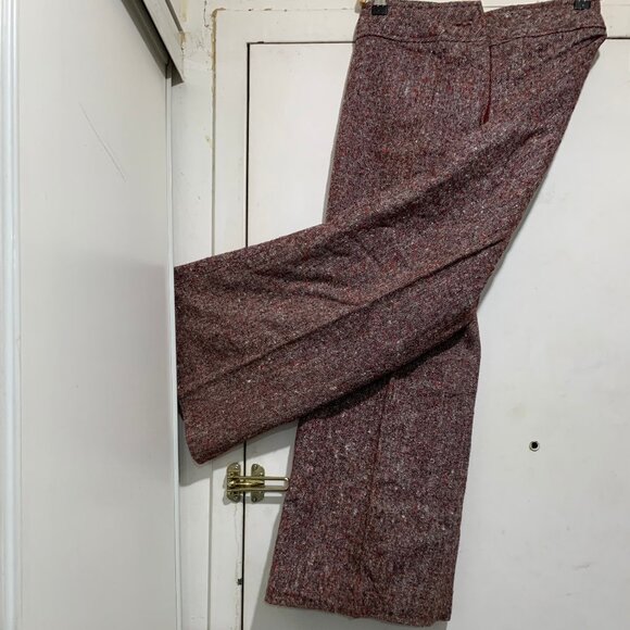 VINTAGE WIDE-LEG TWEED PANTS SIZE 28 - Picture 11 of 11